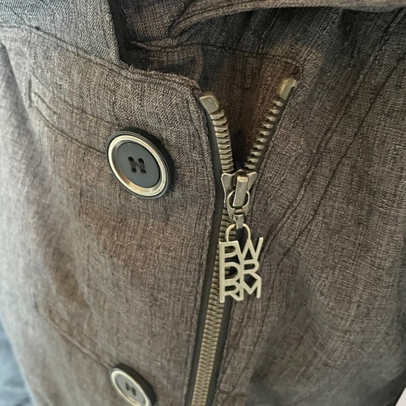 PWDR ROOM Gray Winter Coat Women's Size Small - Picture 4 of 13